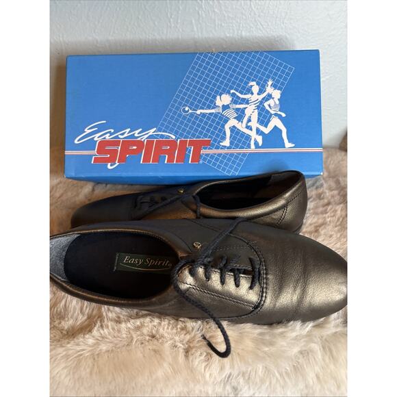 Easy Spirit Anti Gravity MOTION Bronze Leather Shoes Womens 9B Comfort - Picture 8 of 9